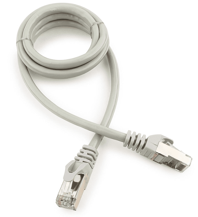 Патч-корд Cablexpert PP6-1M серый