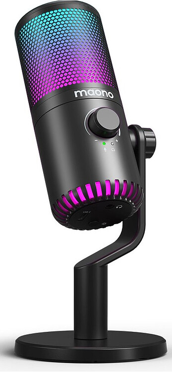 Микрофон Maono DM30 RGB черный