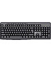 Клавиатура Oklick K225W черный (1875232)