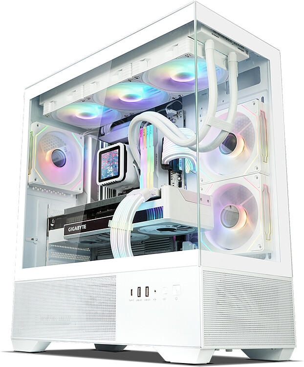 Корпус Zalman Chronix без БП White