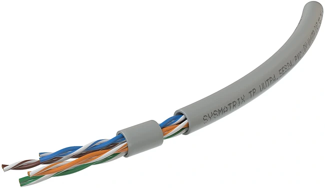 Кабель витая пара Sysmatrix TP UUTP4.5ES24.PVC.GY305 серый