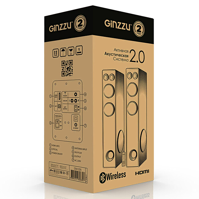 Акустика Ginzzu GM-326