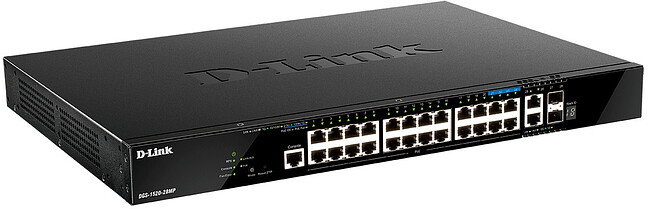 Коммутатор D-Link DGS-1520-28MP/A1A