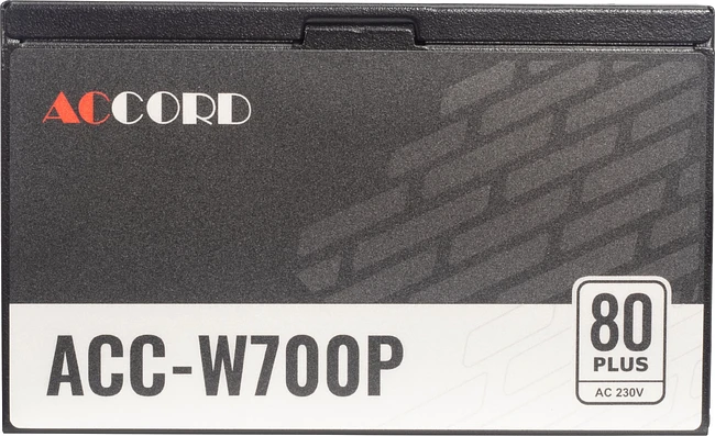 Блок питания Accord ATX 700W 80 Plus White (ACC-W700P)