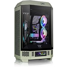 Корпус Thermaltake The Tower 300 Matcha Green без БП зеленый (CA-1Y4-00SEWN-00)