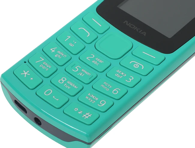 Мобильный телефон Nokia 106 DS TA-1564 зеленый (1GF019BPJ1C03)