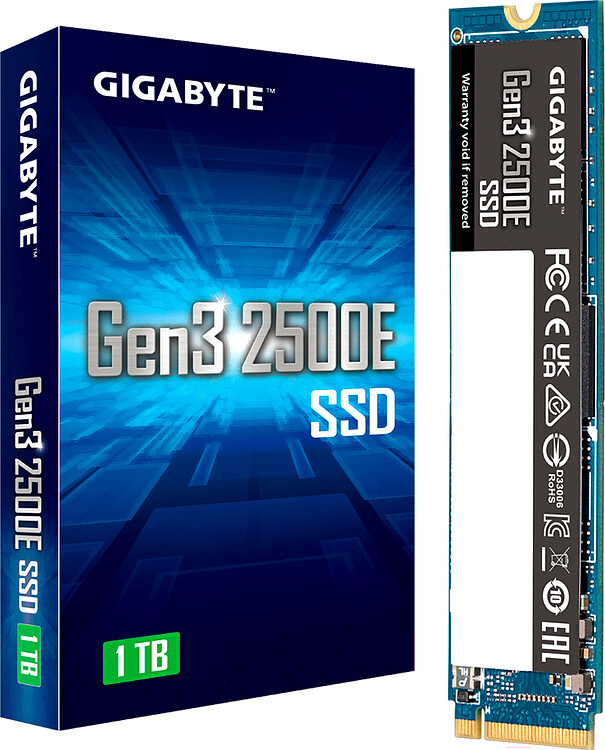 SSD диск Gigabyte Gen3 2500E 1Tb (G325E1TB)