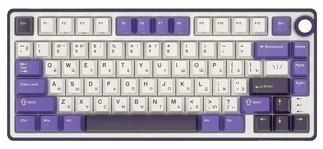 Клавиатура Royal Kludge R75 Brown switch/Blackberry