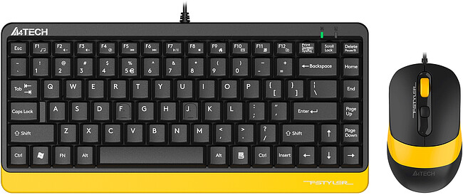Набор периферии A4Tech Fstyler FG1110 Bumblebee