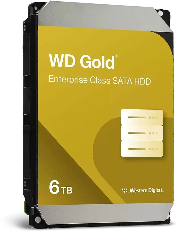 Жесткий диск WD Gold 6TB (WD6004FRYZ)