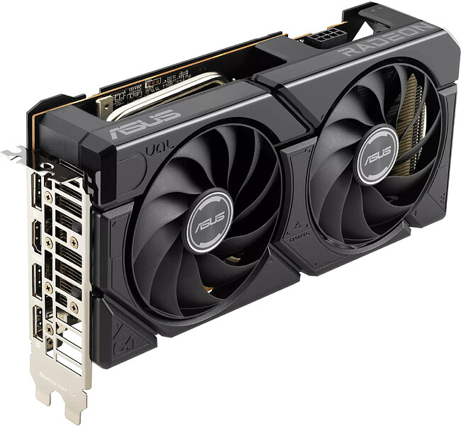 Видеокарта ASUS Dual Radeon RX 7600 EVO OC Edition 8GB GDDR6 DUAL-RX7600-O8G-EVO (90YV0LD0-M0NA00)