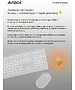 Клавиатура A4Tech Fstyler белый (FBK11)