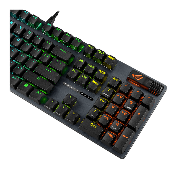 Клавиатура Asus XA14 ROG Strix Scope II X NX Snow V2 ABS (90MP03XF-BKRA00)