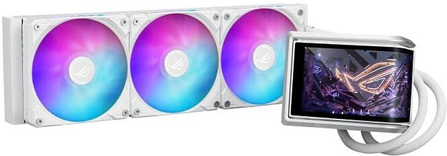 Cистема жидкостного охлаждения для процессора Asus ROG RYUO IV 360 ARGB White (90RC01N2-B0EAY0)