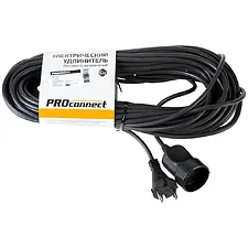 Удлинитель PROconnect PROc-Uc 20м черный (11-7115)