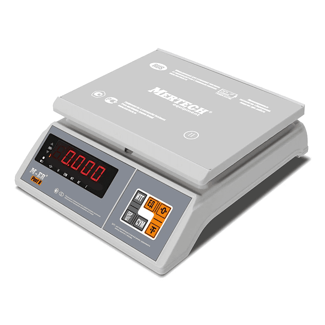 Весы торговые Mertech M-ER 326 AFU-6.1 белый (3734)
