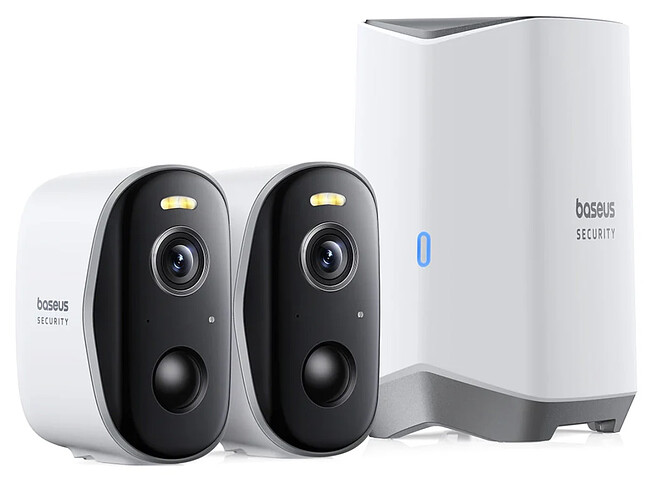 Камера видеонаблюдения Baseus Security N1 Plus S0TZ00 White (S0TY002131)