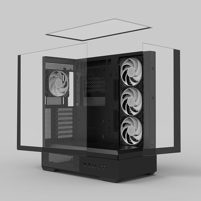 Корпус Zalman P40 Prism Plus Black