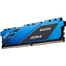 Оперативная память Netac Shadow 8GB DDR4 PC4-28800 Blue (NTSDD4P36SP-08B)