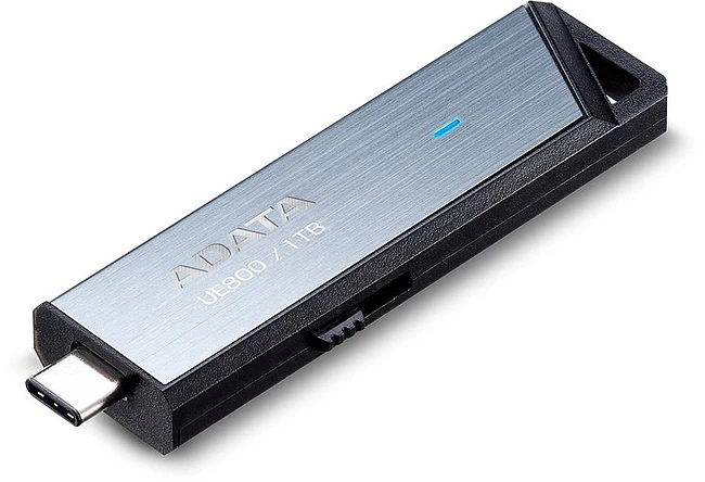 USB Flash-накопитель A-Data AELI-UE800-1T-CSG 1TB серый