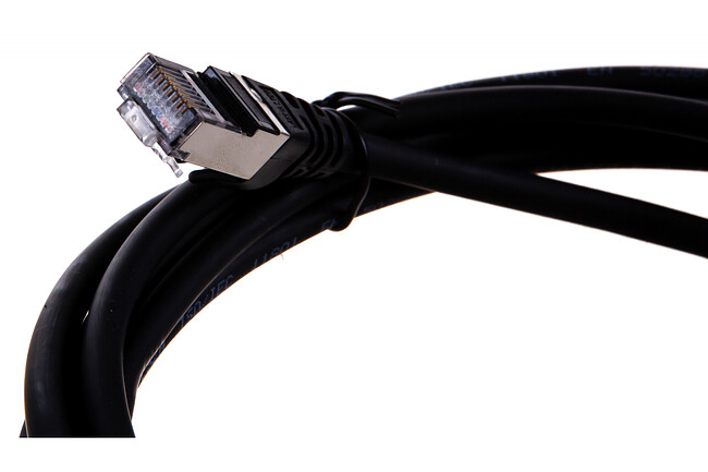 Патч-корд Lanmaster LAN-PC45/S5E-3.0-BK черный