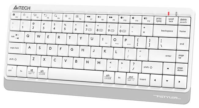 Клавиатура A4Tech Fstyler белый (FBK11)