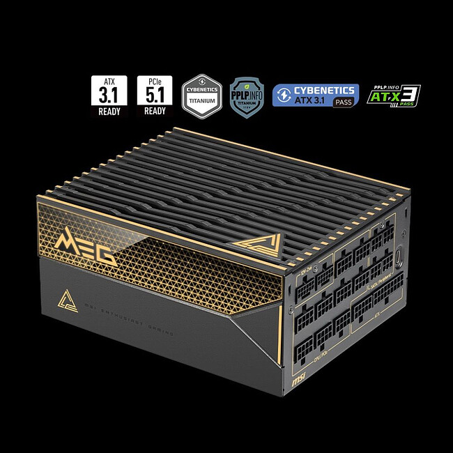 Блок питания MSI MEG Ai1600T 1600W (306-7ZPEX11-CE0)