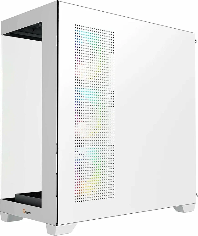 Корпус Ocypus Gamma C72 WH ARGB (Gamma-C72-WHD400XX-GL)