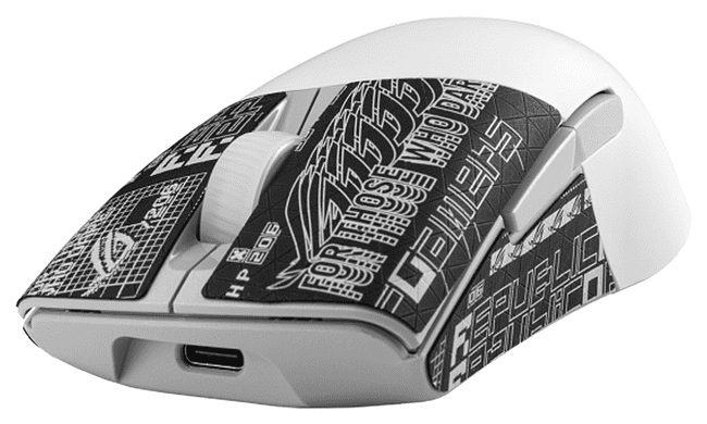 Мышь Asus ROG Keris Wireless AimPoint белый (90MP02V0-BMUA10)