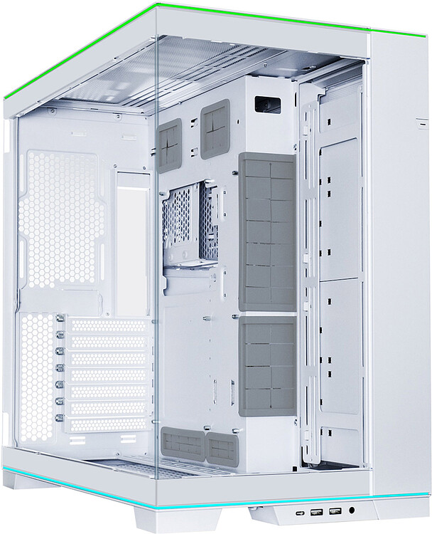Корпус Lian Li O11 Dynamic EVO RGB E-ATX без БП белый (G99.O11DERGBW.00)