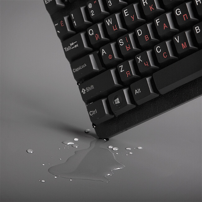 Клавиатура Sven Standard 301 USB черный (SV-03100301UB)