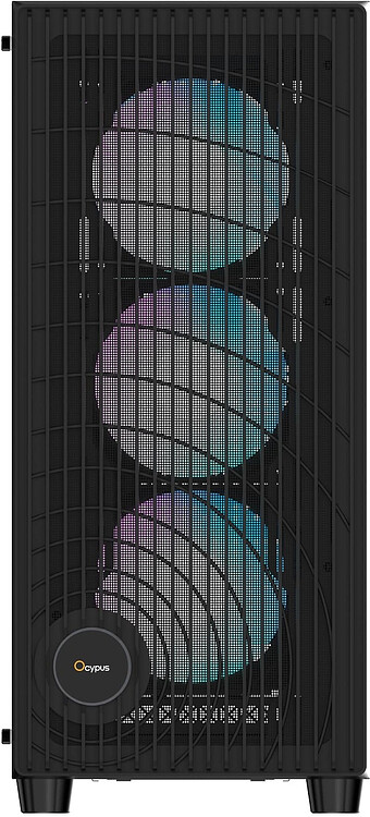 Корпус Ocypus Gamma C70 ARGB без БП Black (Gamma-C70-BKG400XX-GL)