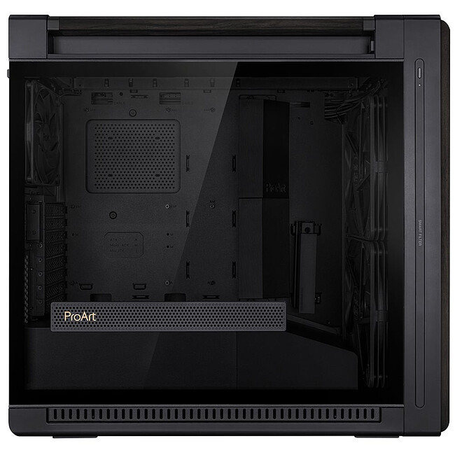 Корпус ASUS Proart PA602 Walnut Wood TG PWM без БП Black (90DC00J0-B09030)