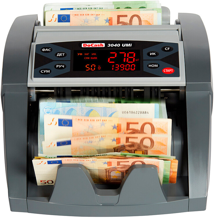 Счетчик банкнот DoCash 3040 Umi