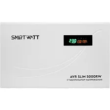 Стабилизатор напряжения Smartwatt AVR Slim 5000RW белый (4512020310005)