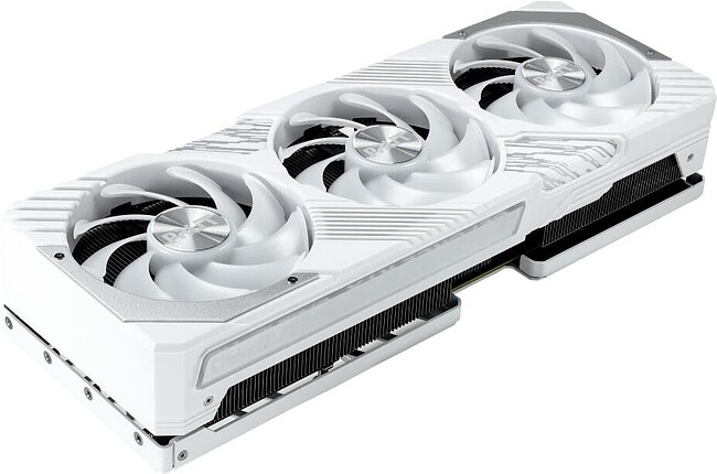 Видеокарта Palit GeForce RTX 4070 Ti SUPER GamingPro White OC 16GB GDDR6X (NED47TST19T2-1043W)