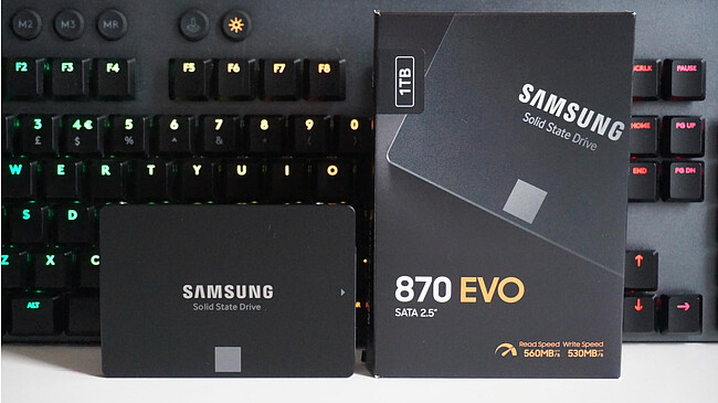 SSD диск Samsung 870 Evo 1TB (MZ-77E1T0B/EU)