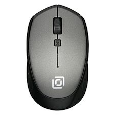 Мышь Oklick 488MW серый/черный (1196571)