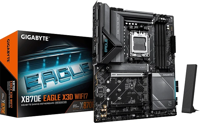Материнская плата GigaByte X870E Eagle X3D WIFI7 rev. 1.0