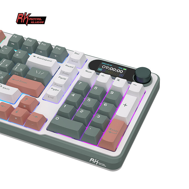 Клавиатура Royal Kludge RK-S98 Brown switch/Camping