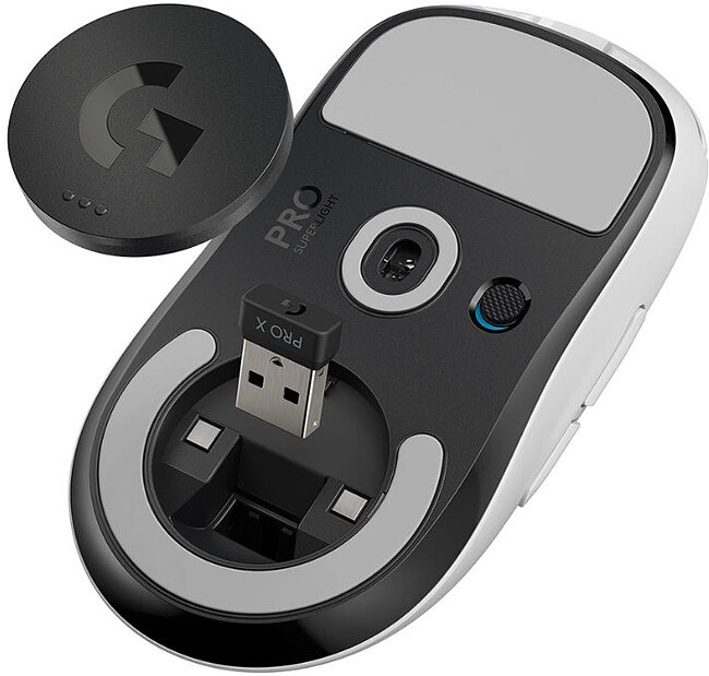 Мышь Logitech G Pro X SuperLight белый (910-005946)