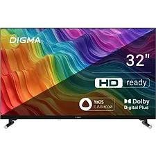 Телевизор Digma DM-LED32SBB32 черный/черный