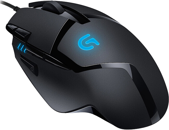Мышь Logitech G402 Hyperion Fury Black (910-004073)