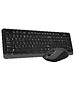 Набор периферии A4Tech Fstyler FG1012 черный/серый