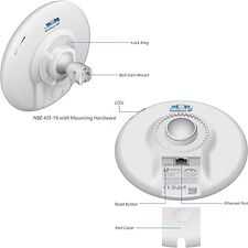 Точка доступа Ubiquiti PowerBeam M5 (NBE-M5-16)