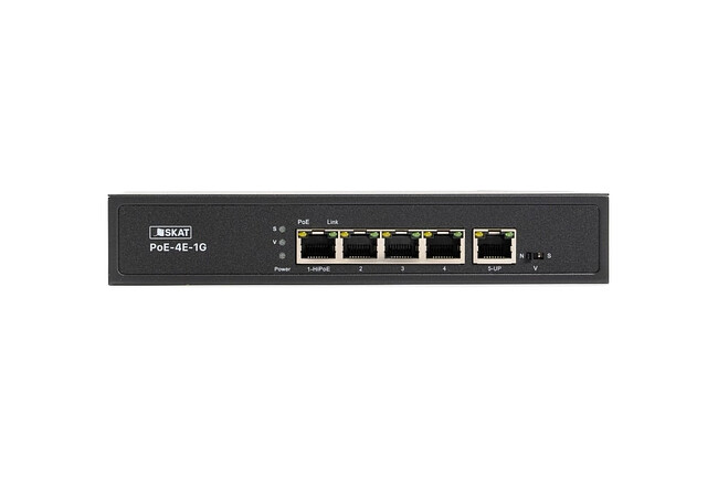 Коммутатор Бастион SKAT PoE-4E-1G (4070)