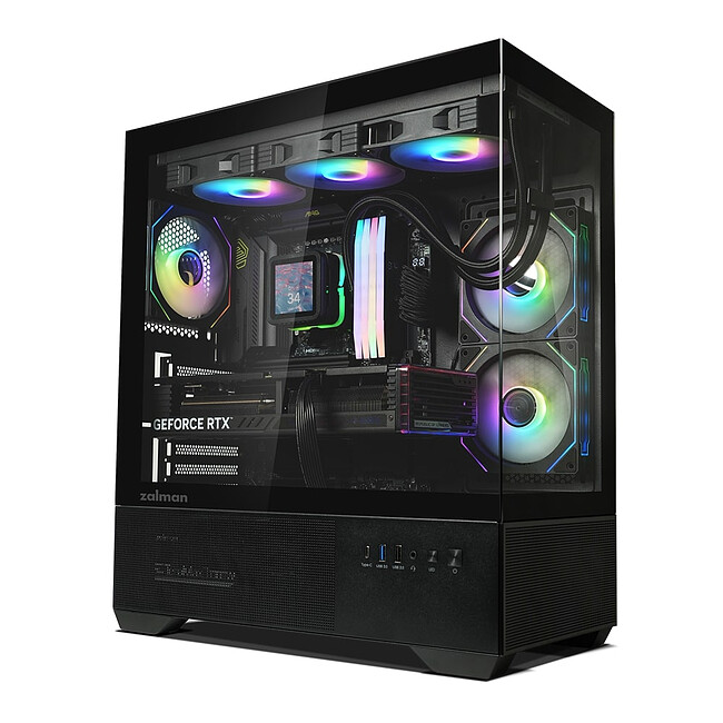 Корпус Zalman Chronix без БП Black