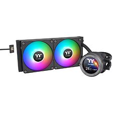 Система жидкостного охлаждения для процессора Thermaltake TH240 V2 Ultra EX ARGB черный (CL-W414-PL12SW-A)