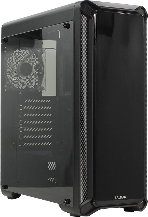 Корпус Zalman I3 Edge без БП черный