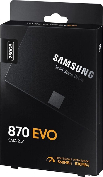 SSD диск Samsung 870 Evo 500GB (MZ-77E500BW)